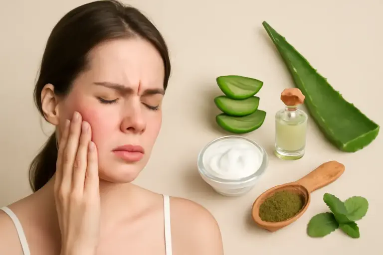Soffri di cute sensibile? Le sostanze green che calmano il fastidio subito