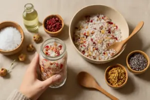 Come realizzare sali da bagno ai fiori secchi? Un modo per potenziare il relax e la detossinazione