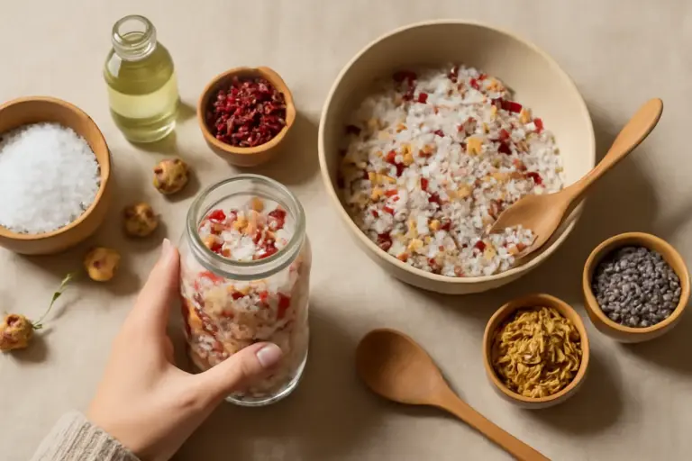 Come realizzare sali da bagno ai fiori secchi? Un modo per potenziare il relax e la detossinazione
