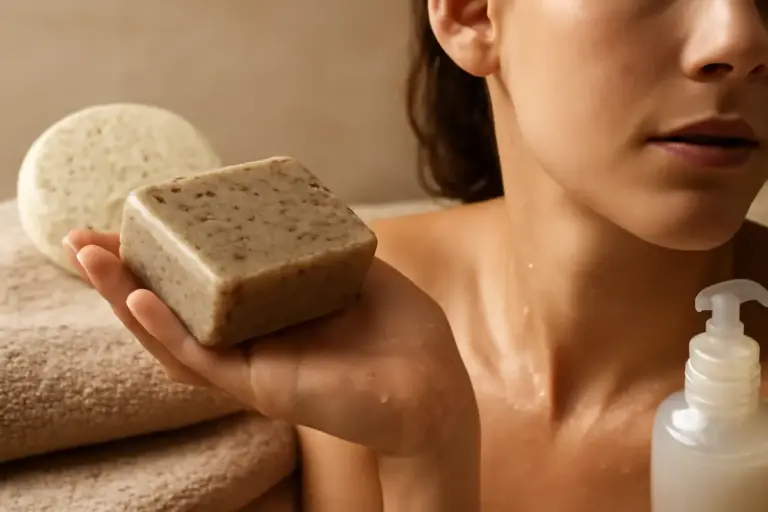 Saponetta scrub fatta in casa: il trucco per esfoliare senza impoverire la barriera naturale della pelle