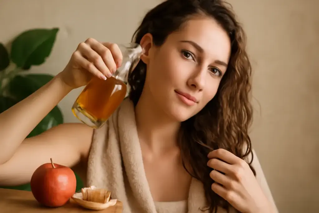 Aceto di mele per capelli: come si usa e perché potrebbe essere il tuo alleato green