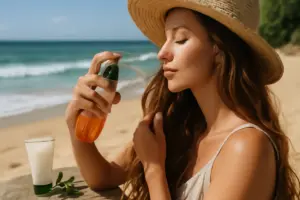 Protezione solare capelli: quali filtri vegetali funzionano secondo gli esperti green?