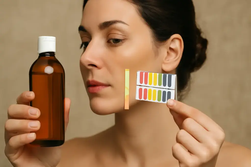 Qual è il pH ideale di un tonico naturale? Difendi la barriera cutanea con questa semplice verifica