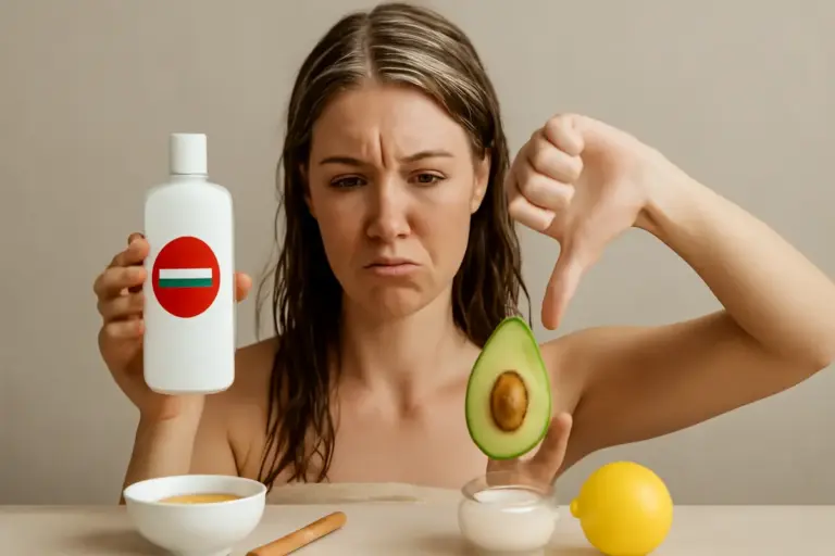Maschere capelli fai-da-te: ingredienti da evitare per un effetto green davvero efficace